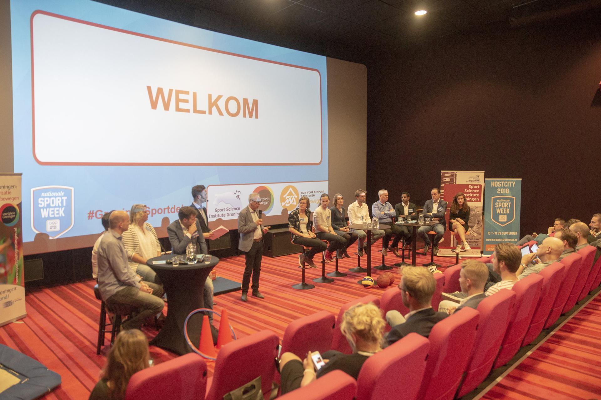 27-09-2018 Nationale sportweek Gronings sportdebat © Henk Tammens 2018 (1)