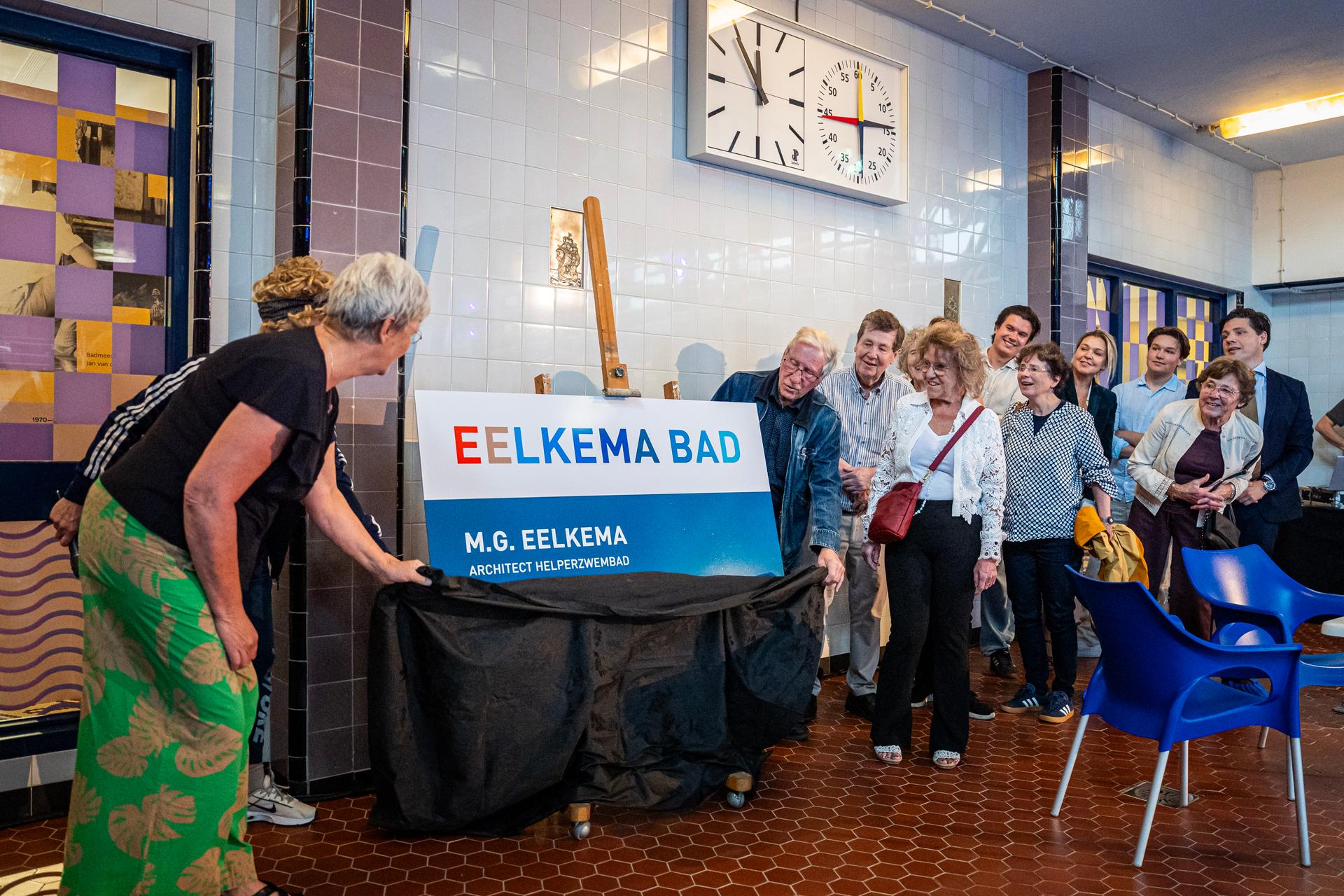 Bekendmaking naam Eelkema bad