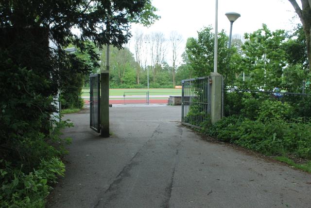 Atletiekcentrum Stadspark ingang