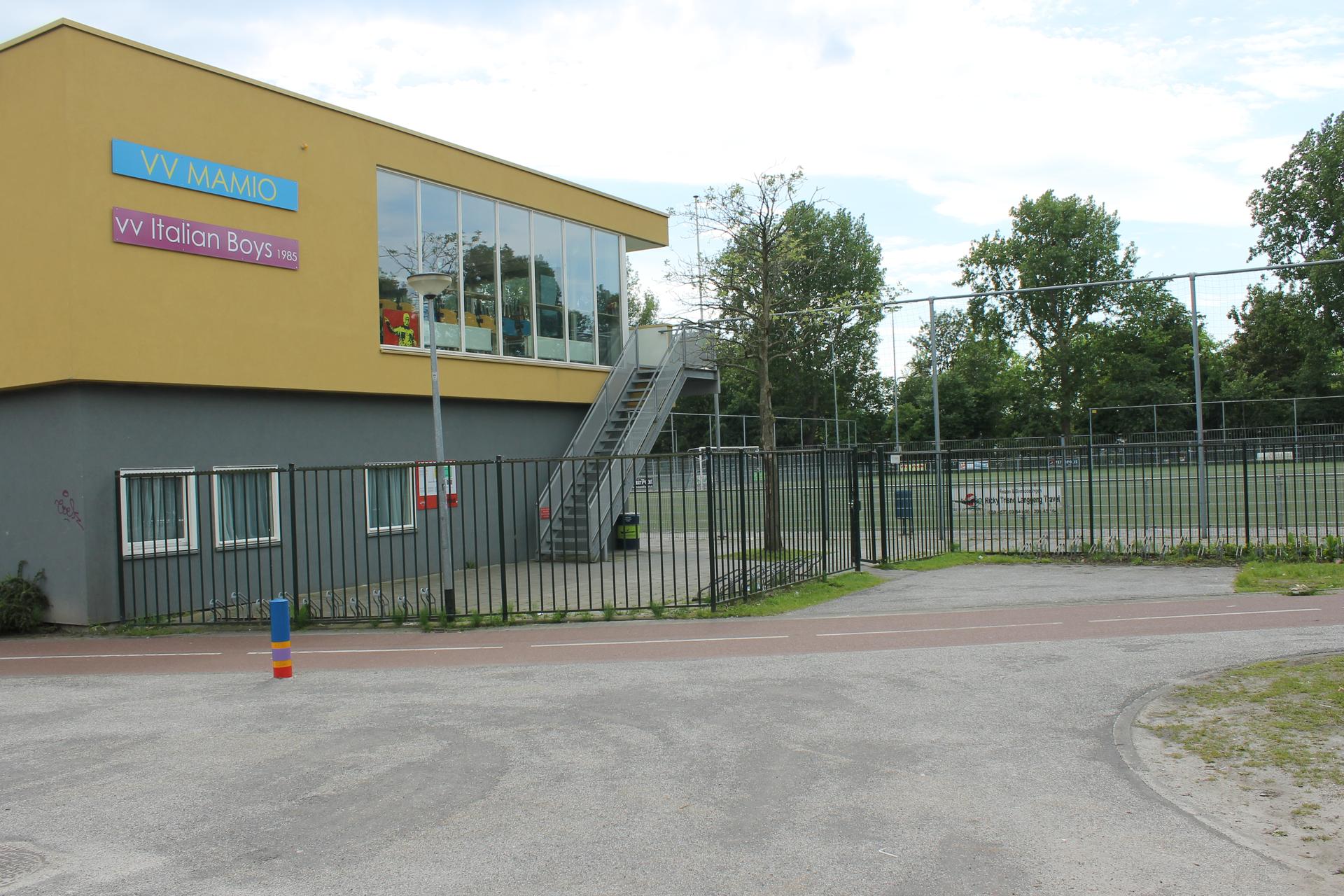 Sportpark De Parrel ingang