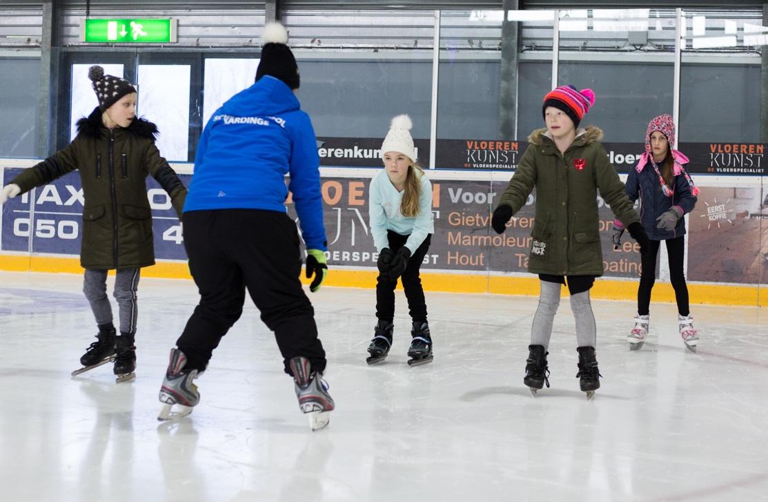 schoolschaatsen ijshal